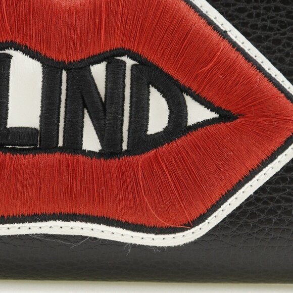 GUCCI Black Leather GG Marmont Wallet - Picture 8 of 11